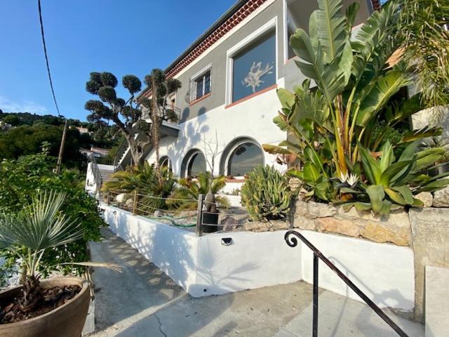 Superbe Appartement Grande Corniche Vue Sur Mer Nice A 4 Min Du Centre Ville Exterior foto